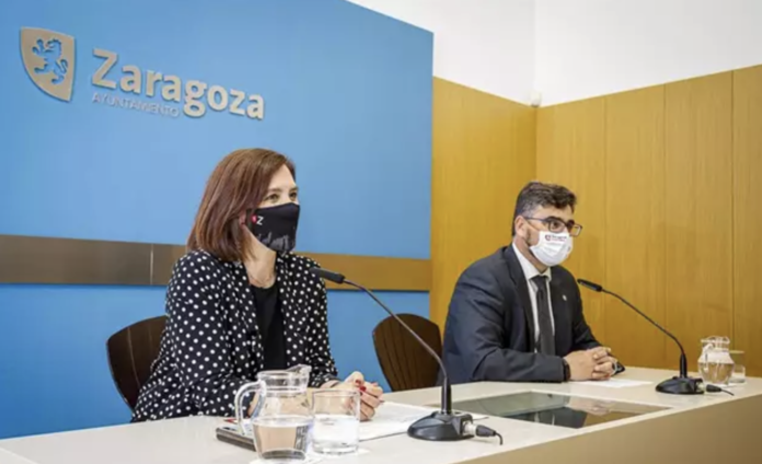 foto presentación de Zaragoza en FITUR 2021